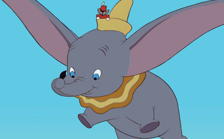 L'elefantino Dumbo nel film Disney