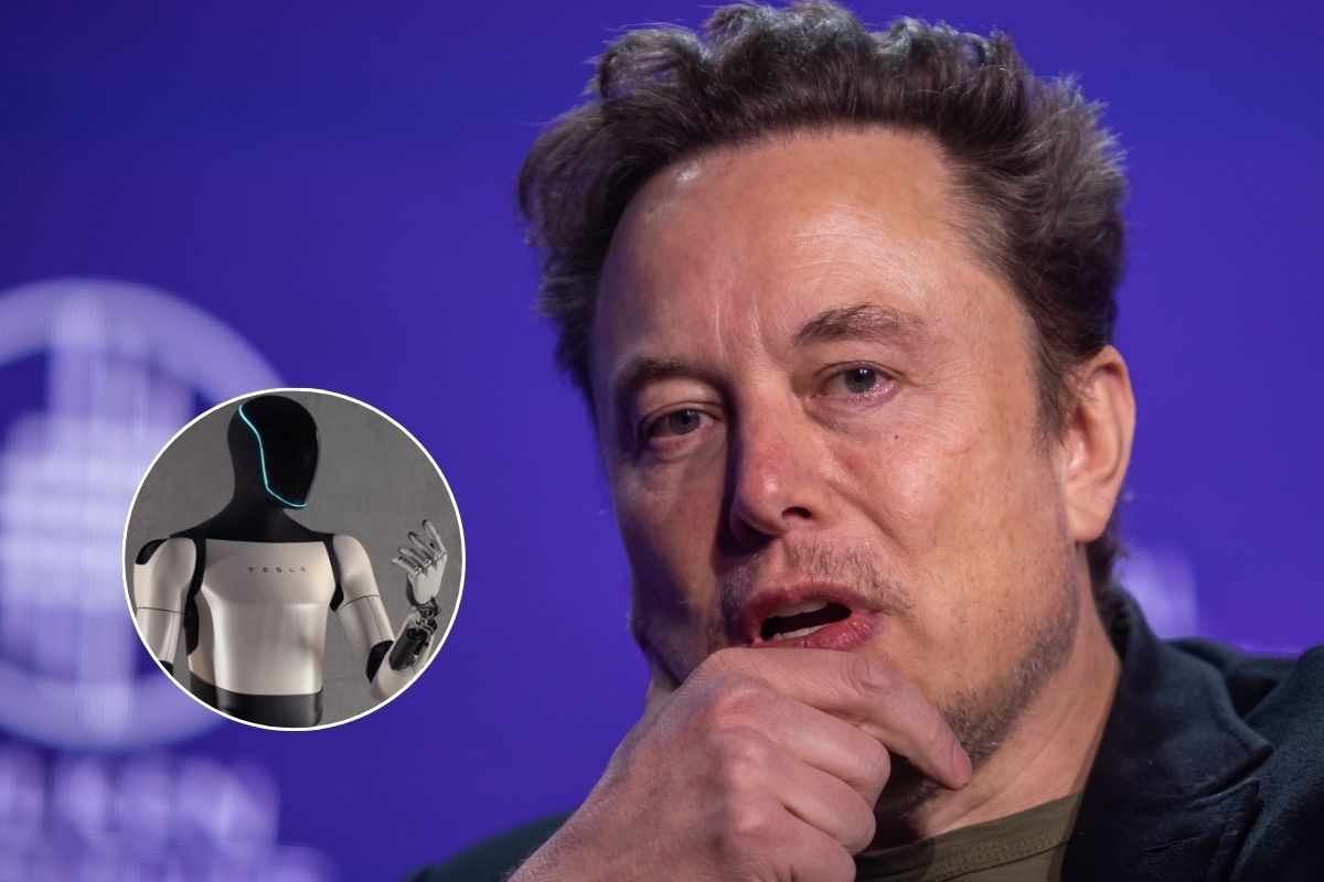 elon musk presenta il suo robot