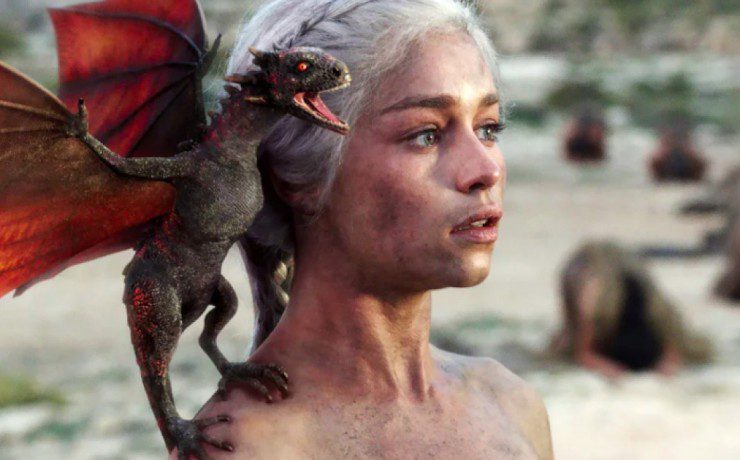 Il trono di spade: Daenerys Targaryen e Drogon