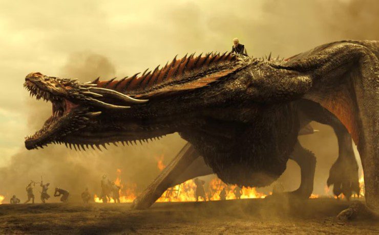 Il trono di spade: Drogon e Daenerys