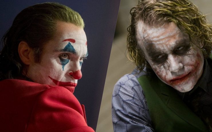 i joker di joaquin phoenix e heath ledger