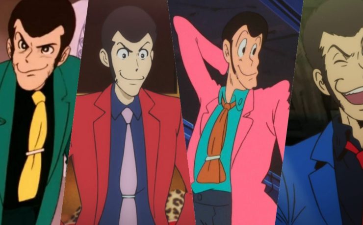 Le giacche di Lupin III nell'anime