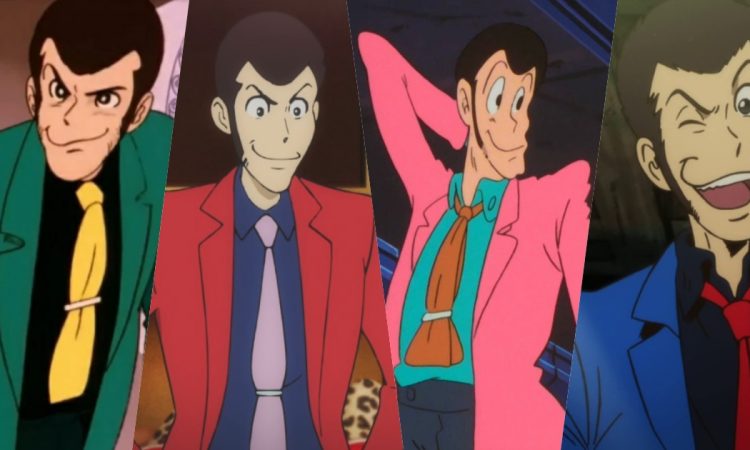 Le giacche di Lupin III nell'anime