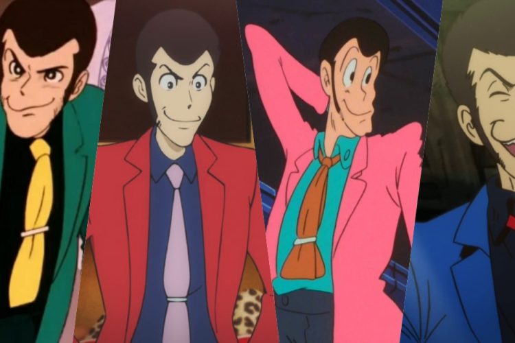 Le giacche di Lupin III nell'anime