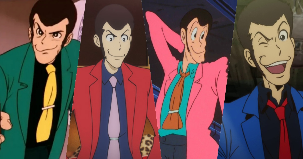 Le giacche di Lupin III nell'anime