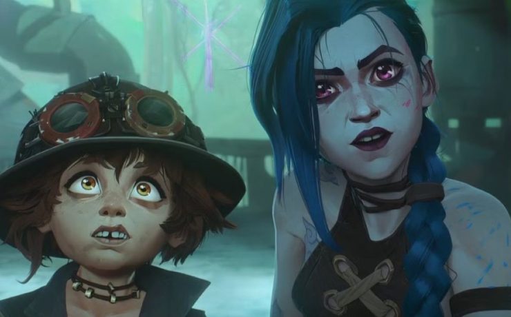 Isha e Jinx in un frame di Arcane 2