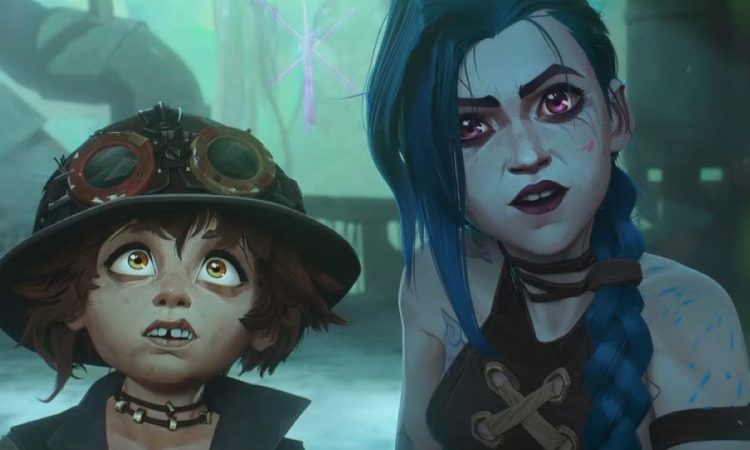 Isha e Jinx in un frame di Arcane 2