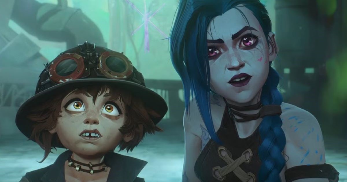 Isha e Jinx in un frame di Arcane 2