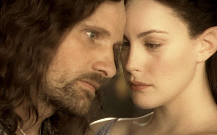 Viggo Mortensen e Liv Tyler in Il Signore degli Anelli