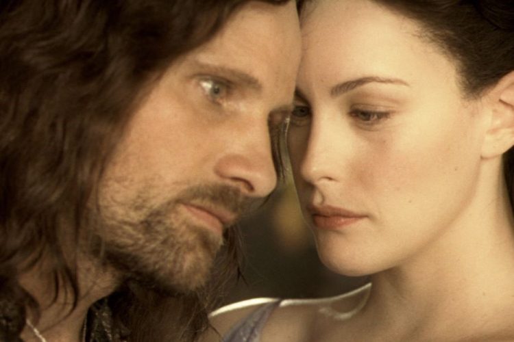 Viggo Mortensen e Liv Tyler in Il Signore degli Anelli