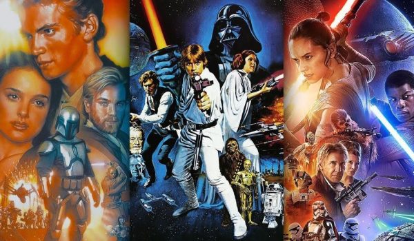 le tre trilogie di Star-Wars