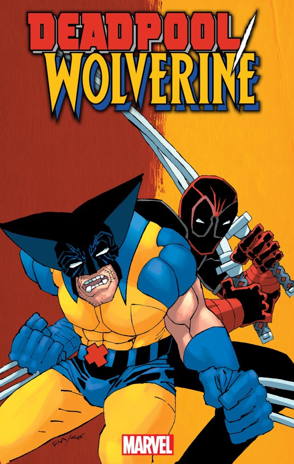 La variant cover di Frank Miller di Deadpool & Wolverine