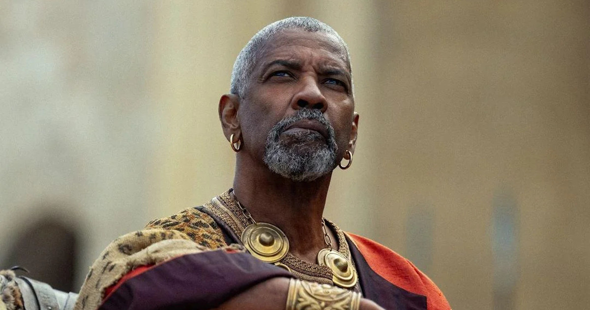 Denzel Washington ne Il Gladiatore II