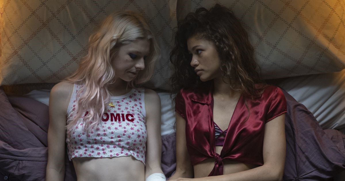 hunter schafer e zendaya in Euphoria