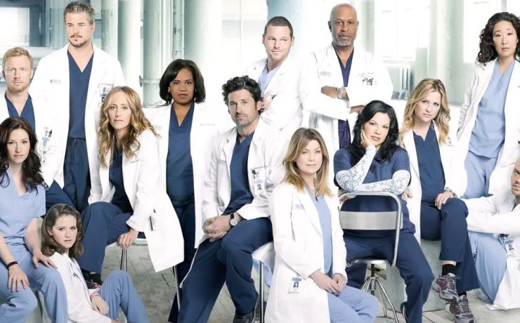 Il cast di Grey's Anatomy