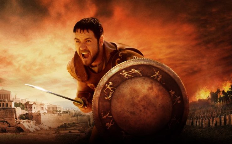 il gladiatore II e il retroscena su russell crowe