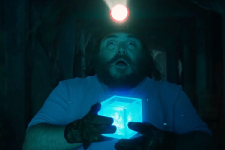 jack black nel trailer di un film minecraft