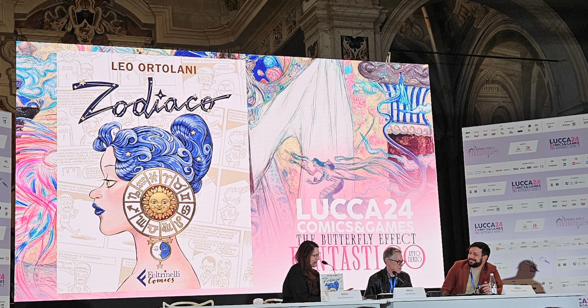 Leo Ortolani presenta Zodiaco a Lucca Comics & Games 2024