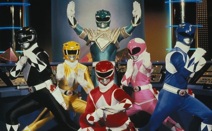 i protagonisti di Mighty Morphin Power Rangers