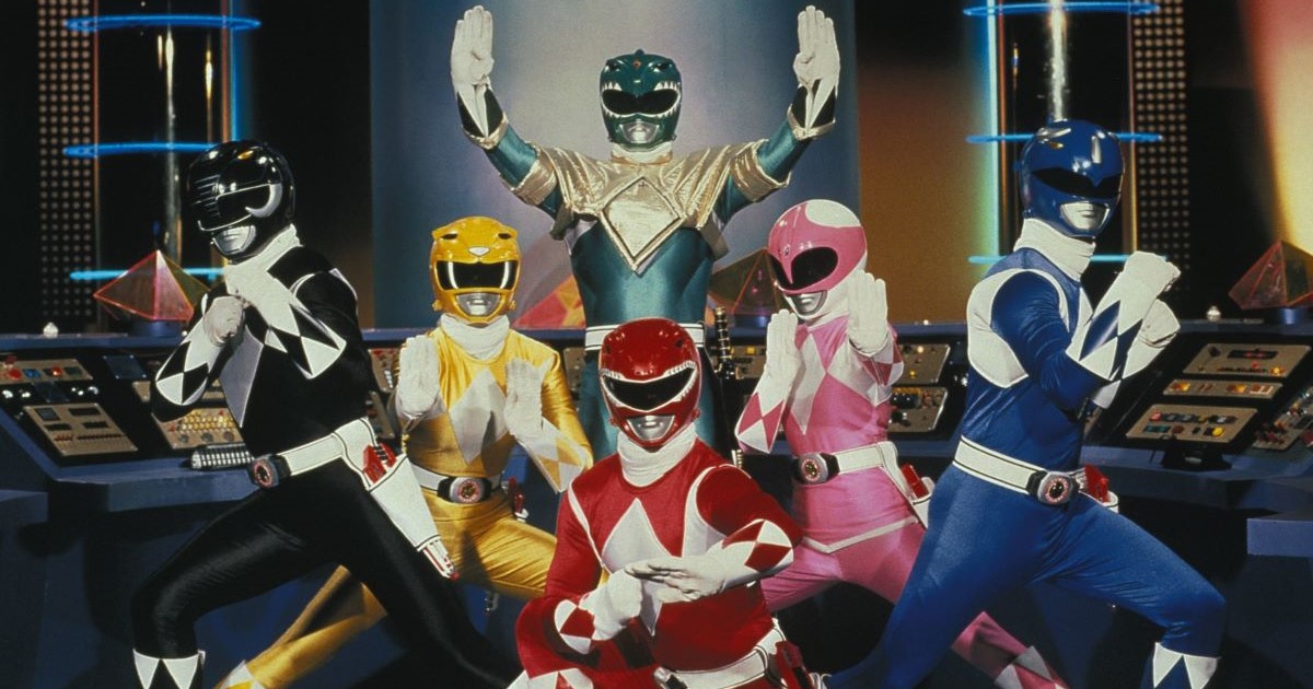 i protagonisti di Mighty Morphin Power Rangers