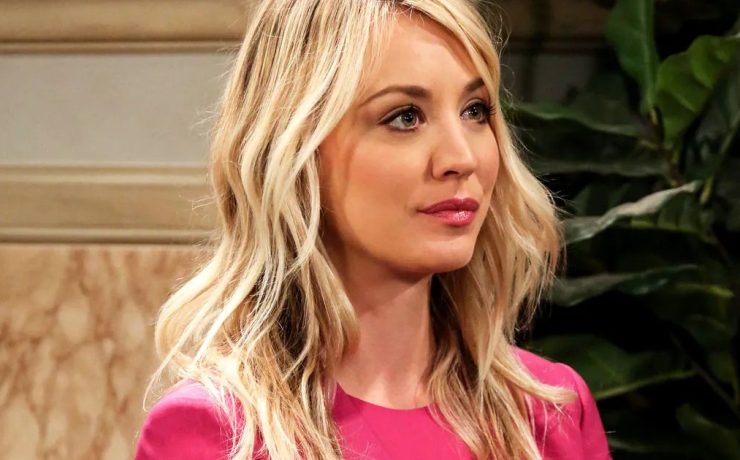 Penny in una scena di The Big Bang Theory