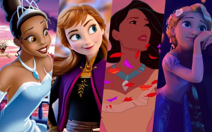 Collage principesse disney