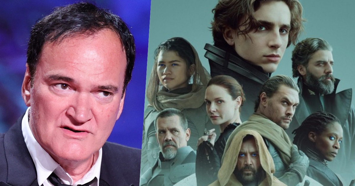 Quentin Tarantino si rifiuta di vedere Dune di Denis Villeneuve