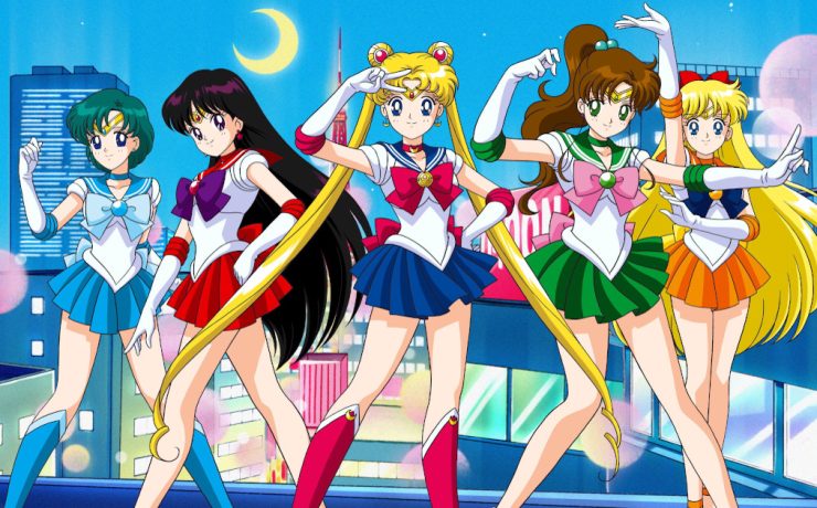 Le guerriere Sailor in Sailor Moon