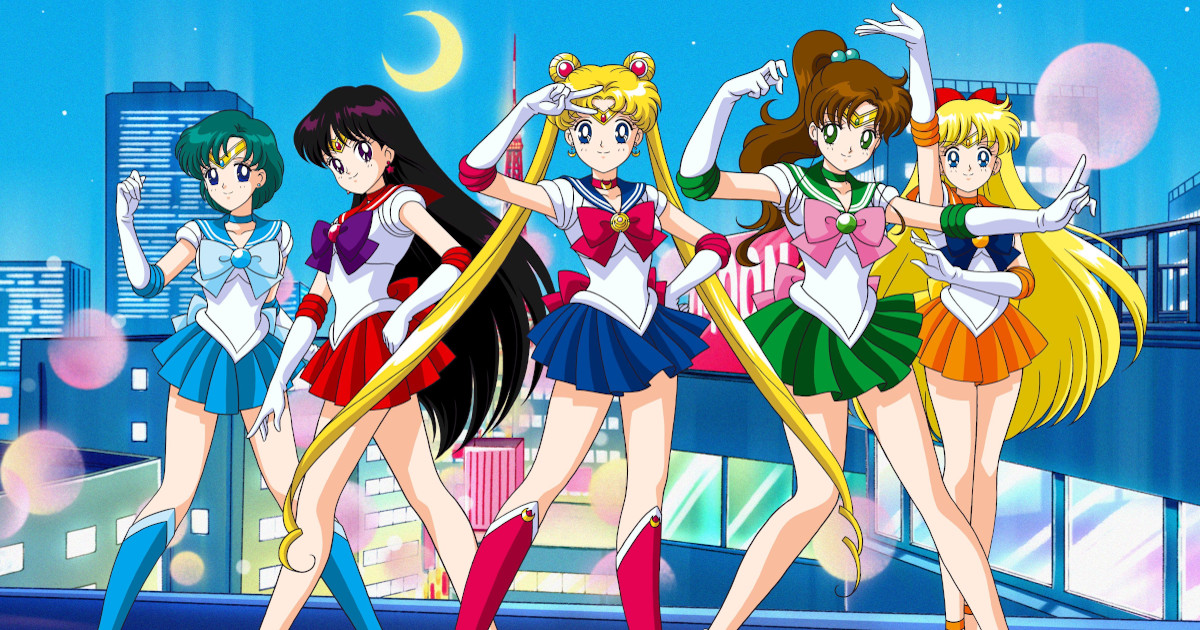 Le guerriere Sailor in Sailor Moon