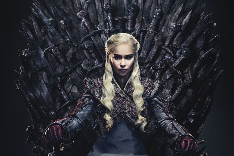 Daenerys sul trono di spade