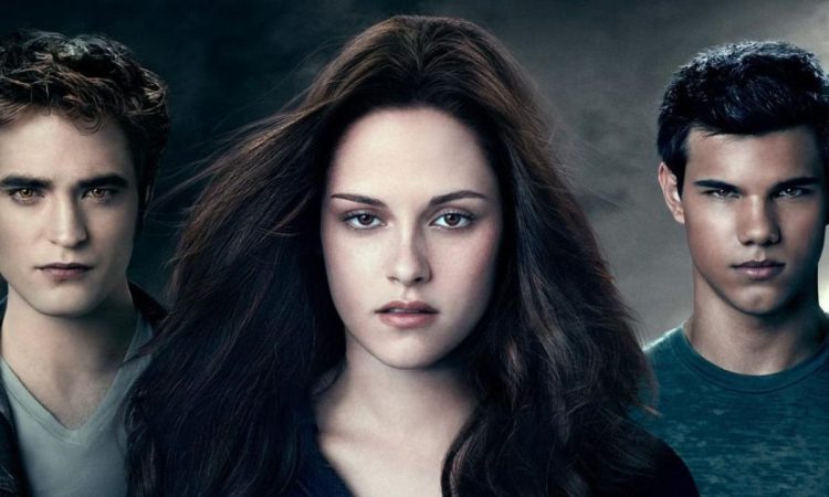 Edward, Bella e Jacob di Twilight