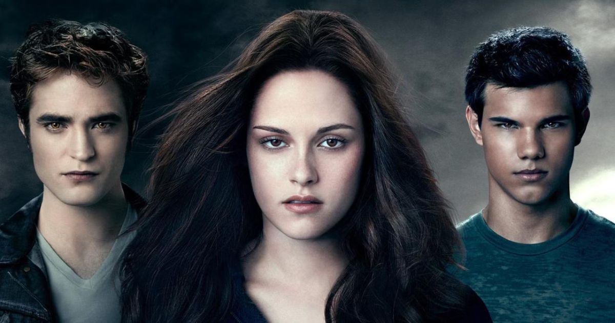 Edward, Bella e Jacob di Twilight