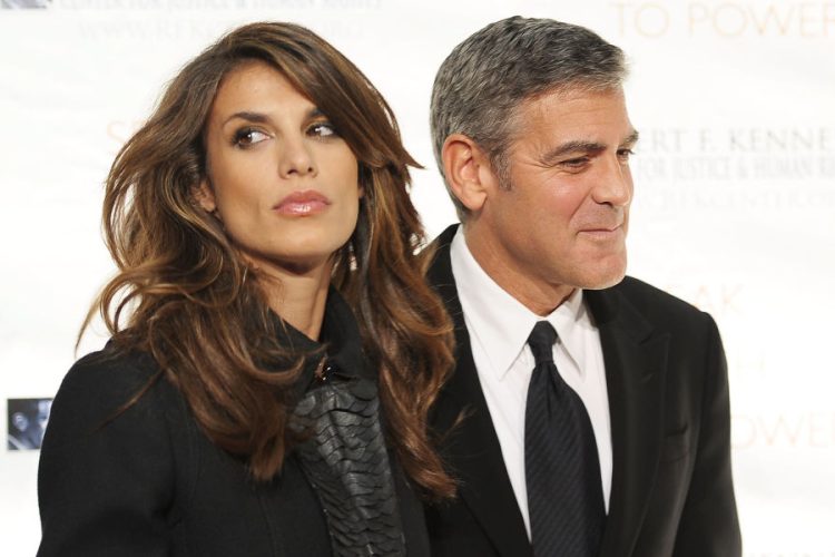 Elisabetta Canalis George Clooney