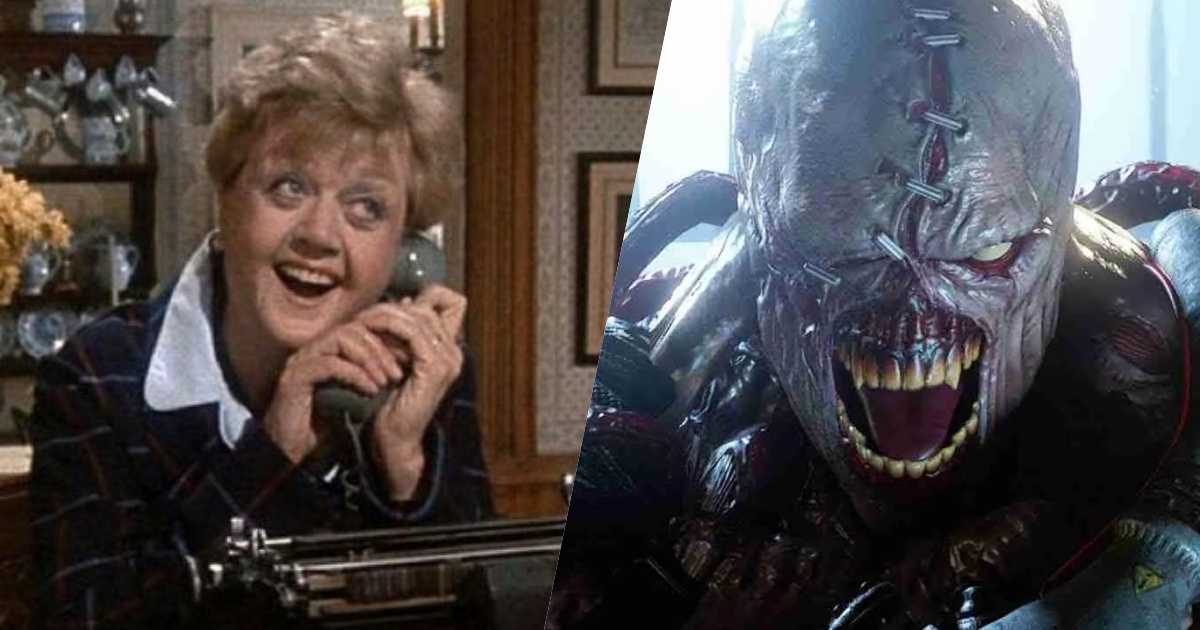 un frame de la signora in giallo e di Resident Evil 3