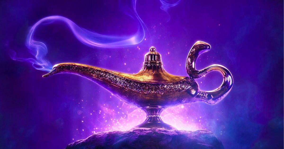 aladdin, perchè si chiama lampada?