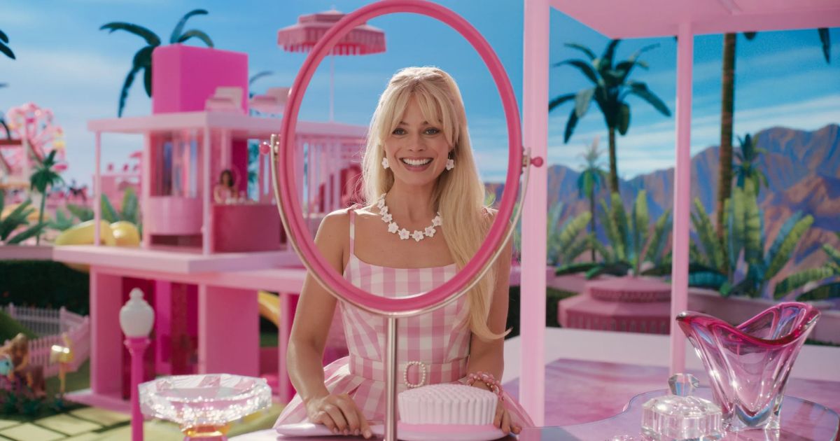 Una scena di Barbie