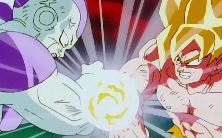 Dragon Ball Goku vs Freezer