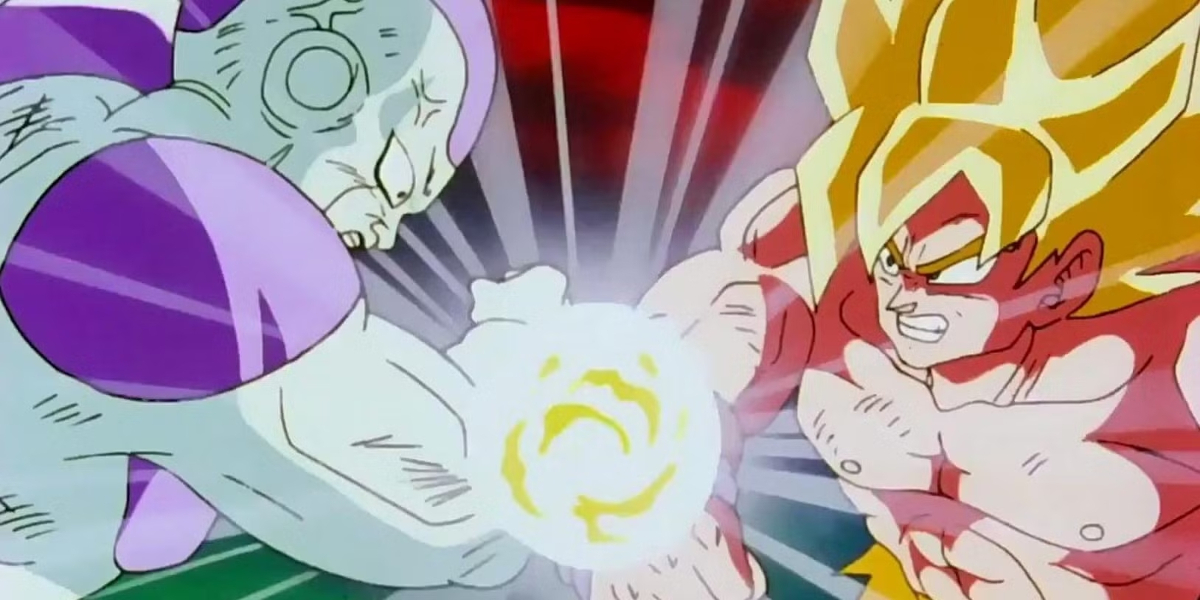 Dragon Ball Goku vs Freezer