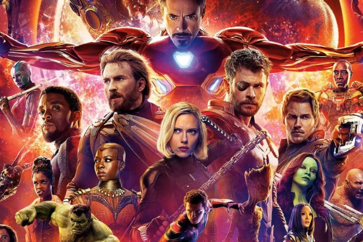 artwork dei Marvel Studios per Avengers: Infinity War