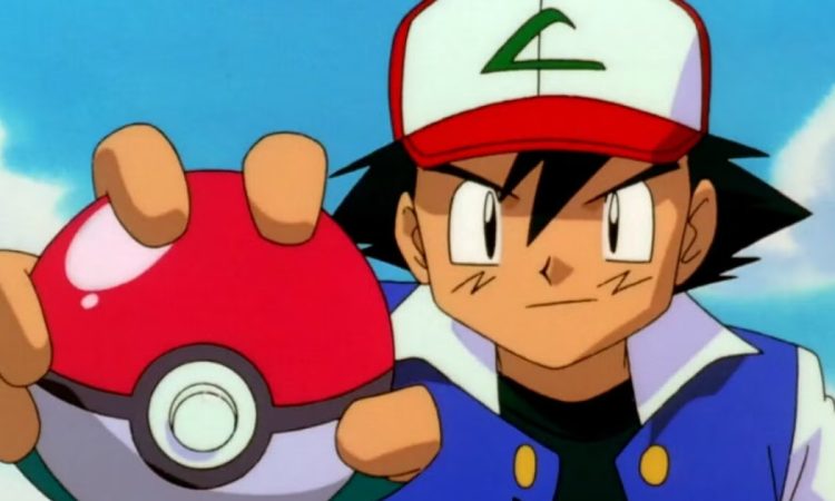 Pokémon: Ash Ketchum con la sua Poké Ball