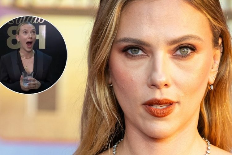 scarlett johansson scandalizzata oer una battuta sulla sua vagina