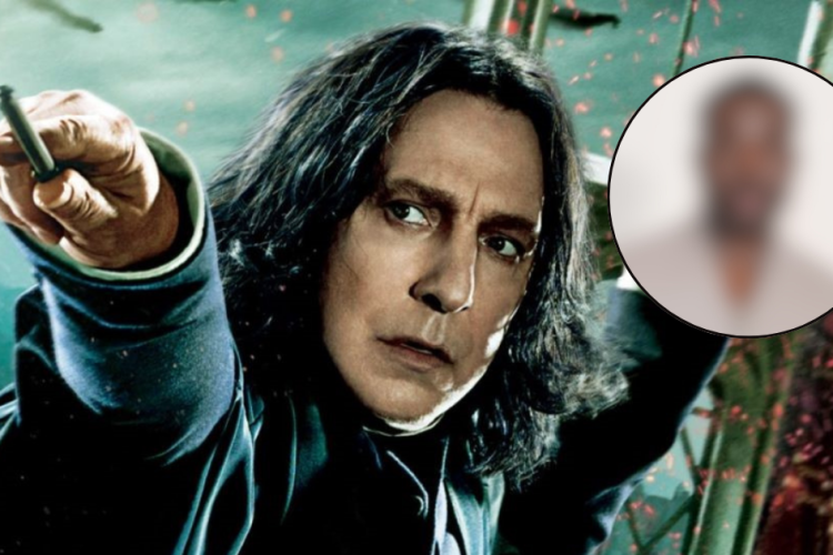 Collage Severus Piton e Papa Essiedu Harry Potter