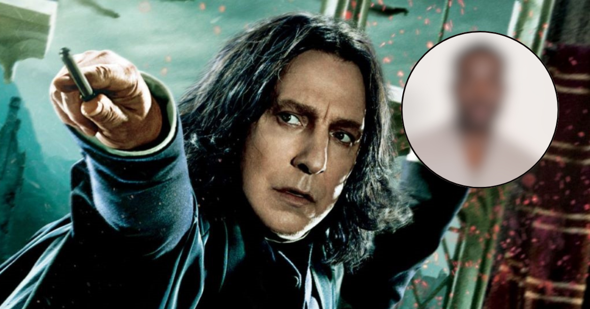 Collage Severus Piton e Papa Essiedu Harry Potter