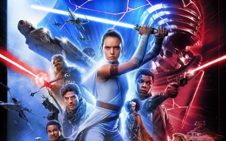 il poster di star wars: L'ascesa di Skywalker