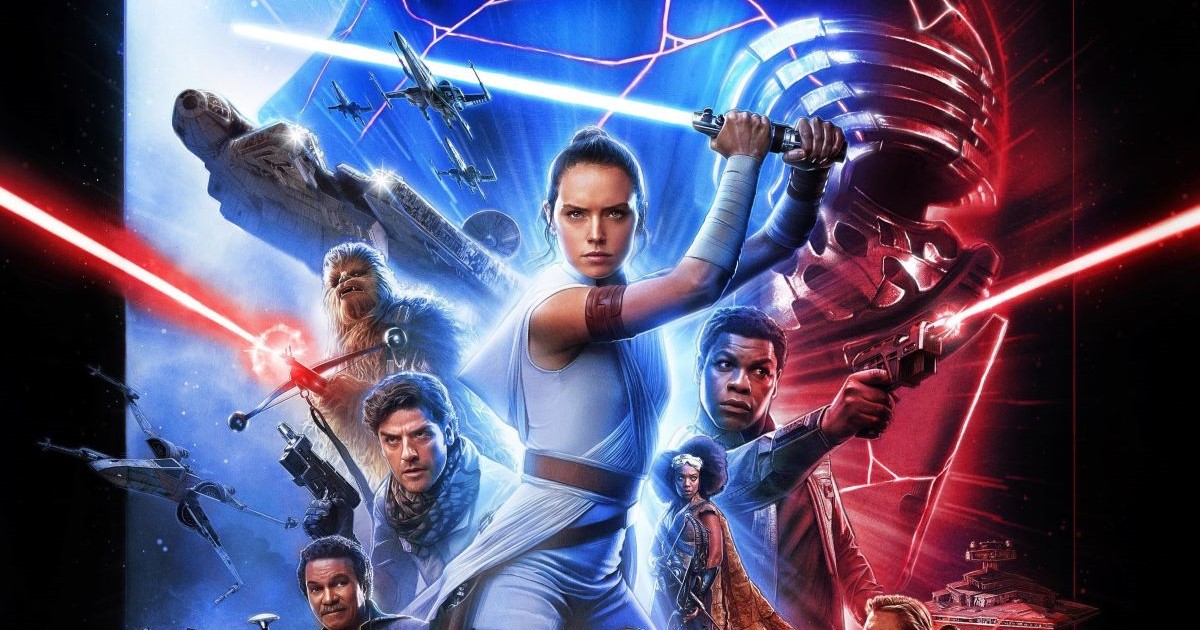 il poster di star wars: L'ascesa di Skywalker