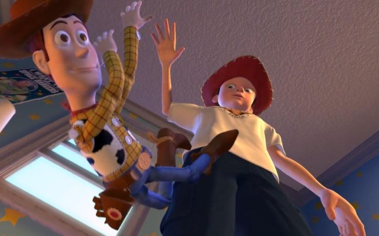 un film sui giocattoli oscurato da toy story