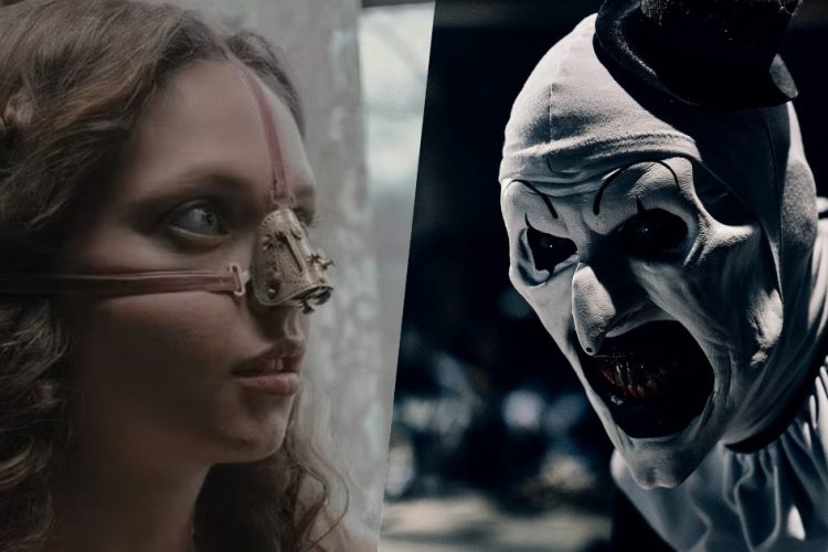 un frame del film horror basato su Cenerentola The Ugly Stepsister e Terrifier 3