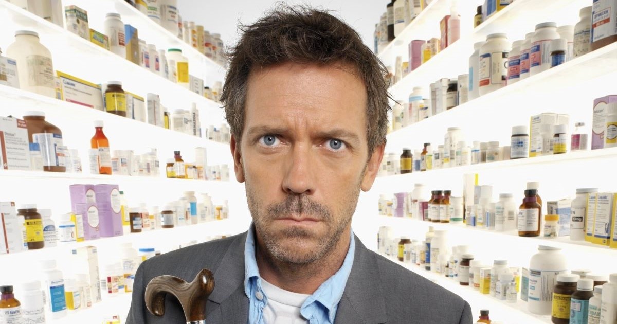 hugh laurie nei panni di Dr. House