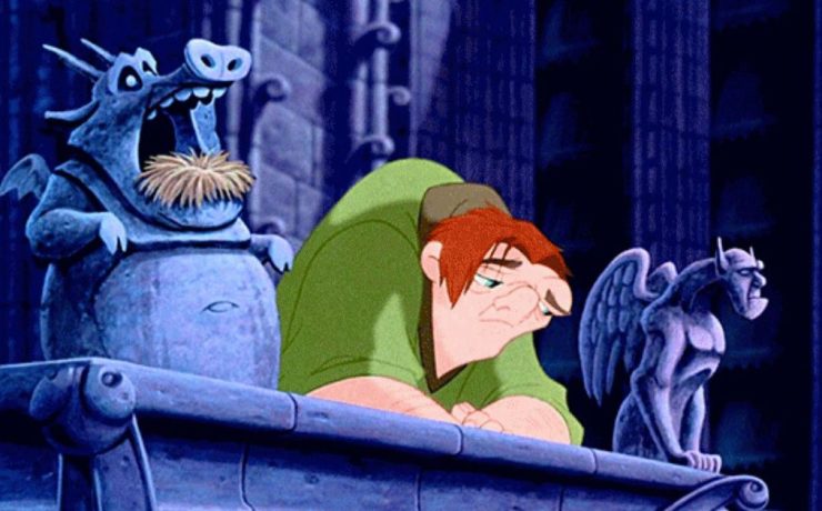 un dettaglio su quasimodo gobbo notre dame