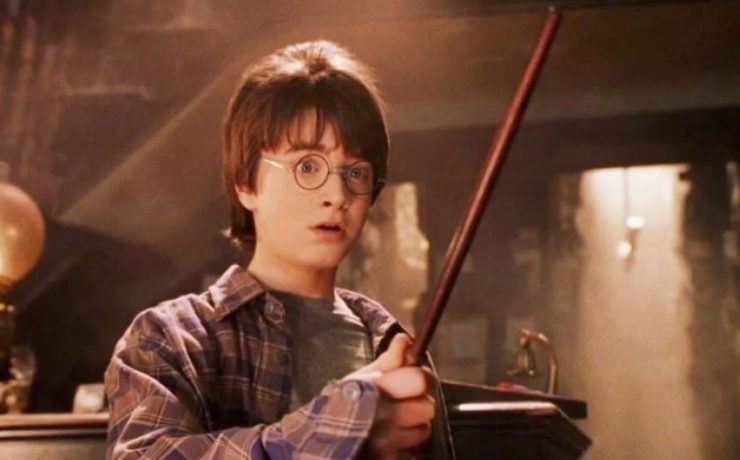 un frame di Harry Potter e la Pietra Filosofale